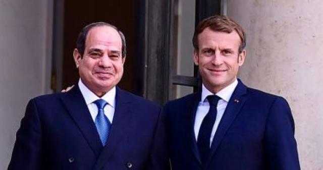 ماكرون: ملتزمون بمواصلة تعزيز أطر التعاون المشترك مع مصر فى مختلف المجالات