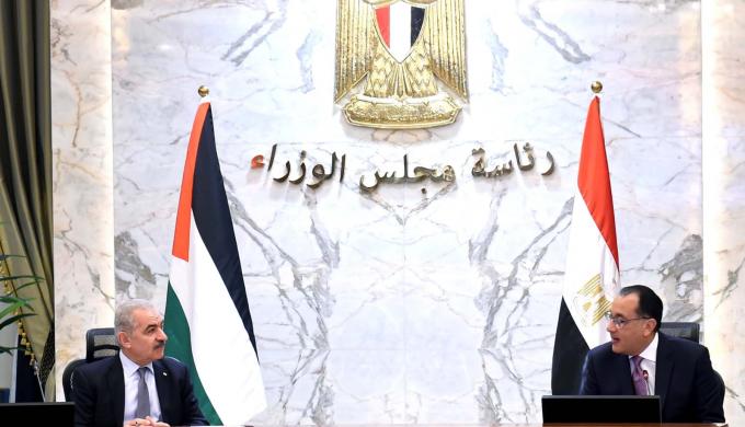 رئيسا وزراء مصر وفلسطين يترأسان جلسة مباحثات موسّعة بمقر الحكومة بالعاصمة الإدارية الجديدة